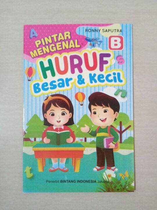 Buku Pintar Mengenal Huruf Besar & Kecil B | Lazada Indonesia