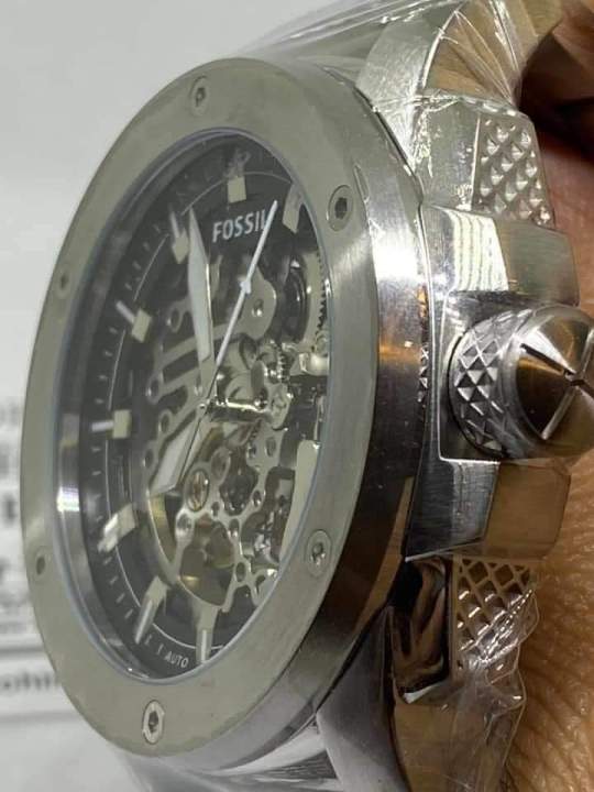 นาฬิกาผู้ชาย-fossil-modern-machine-automatic-skeleton-dial-mens-watch-ขนาด50มม
