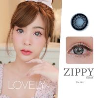 Zippy gray เลนส์เทาตัดขอบ ตาโต ลายใหม่