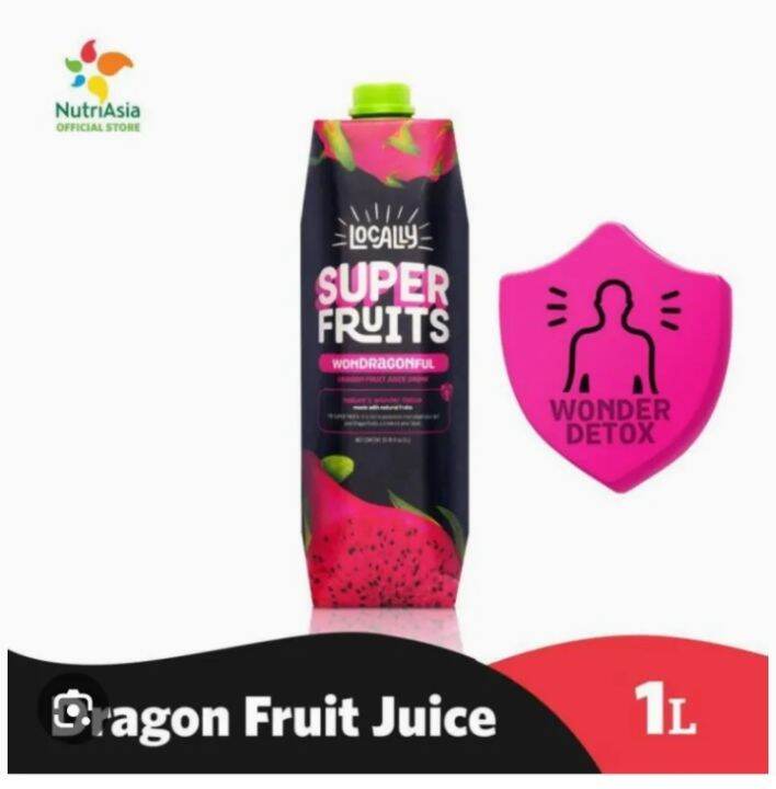 Locally Dragon Fruit Juice 1Lt Lazada PH