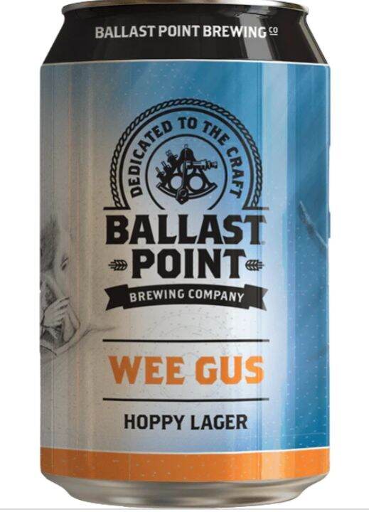 Ballast Point Brewing Wee Gus Hoppy Lager 6/12oz Lazada PH