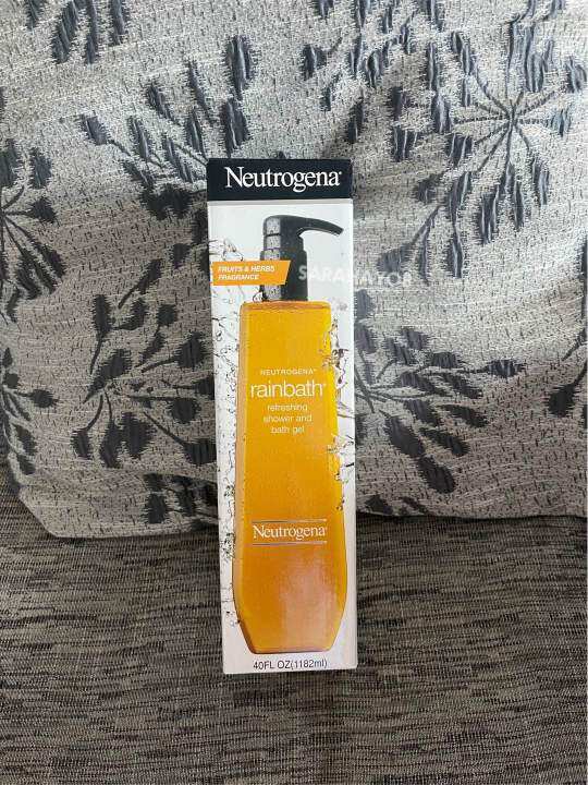 Neutrogena Rainbath Refreshing Shower and Bath Gel 1182 ml.นูโทรจินา เรนบาธ รีเฟรชซิ่ง Lazada
