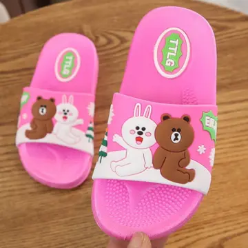 Childrens slippers size on sale 7