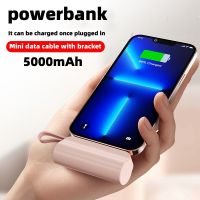 5000mAh MINIพาวเวอร์แบงค์ แบตเตอรี่สำรอง Original Powerbank FAST Charging portable แบบพกพา iphone/Type-C มาพร้อมสายชาร์จ