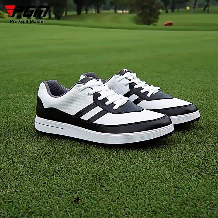 Rubber on sale golf shoes