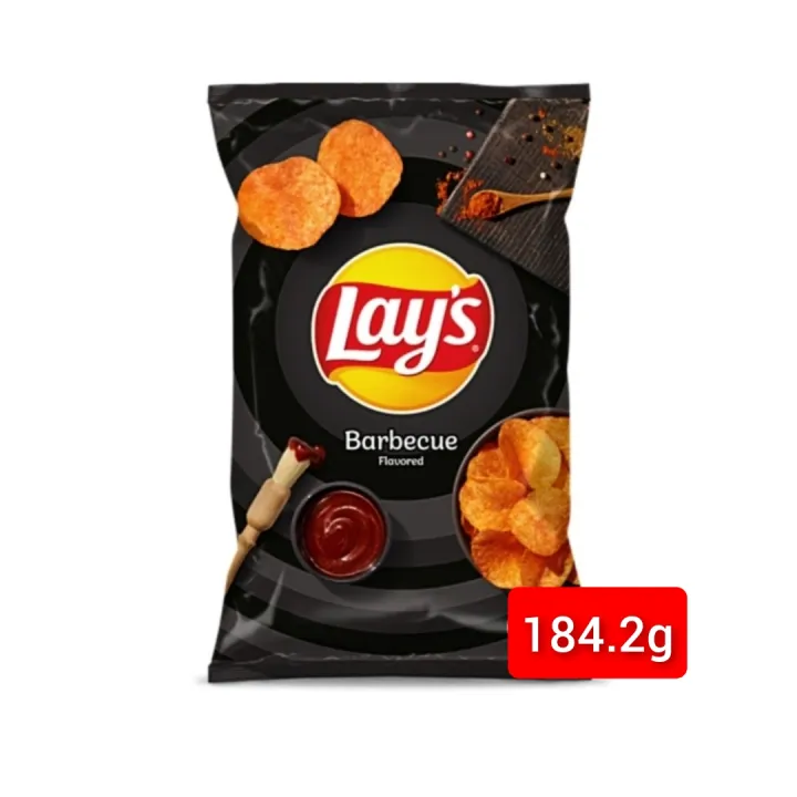 Lay's Barbeque Potato Chips (184.2g) | Lazada PH