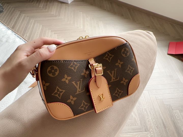 Louis_Vuitton Saddle Monogram Bag For Casual Wear