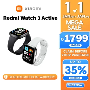 Global Version Xiaomi Redmi Watch 3 Active 1.83 LCD Display 5ATM  Waterproof Bluetooth Phone Call 100+ Sport Modes