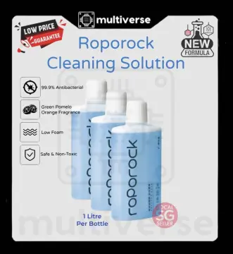 Roborock Floor Cleaning Liquid 1l Original 100% For Roborock Dyad Pro Robot  Vacuum Cleaner S7 MaxV S7 Pro Ultra Antibacterial