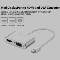 Converter Mini Display Port TO HDMI + VGA UGREEN (20421) ประกัน 2Y  อุปกรณ์เชื่อมต่อ ประกัน 2Y