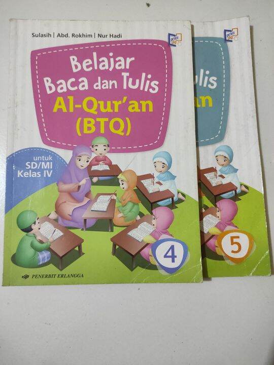 Buku Belajar Baca Dan Tulis Al Quran Btq Sd Mi Kelas 245