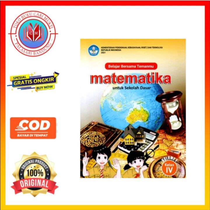 BUKU MATEMATIKA UNTUK SD KELAS 4 VOL 1 KURIKULUM MERDEKA | Lazada Indonesia