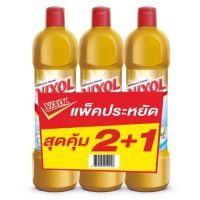 น้ำยาทำความสะอาดห้องน้ำ VIXOL 900ml แพ็ค3 ทอง. LIQUID CLEANING BATHROOM VIXOL 900ml 3 PCS GOLD