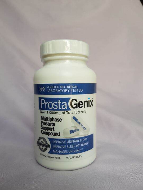 Prostagenix Multiphase Prostate Supplement End Nighttime Bathroom