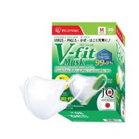 V-fit 3D mask size M 30 pcs (Box) / V-Fit หน้ากากอนามัยทรง 3D ขนาดกลาง 30ชิ้น   (กล่อง)