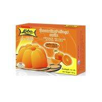 ?Lobo วุ้นเจลาตินสำเร็จรูป กลิ้นส้ม ( Orange Flavoured gelatin Dessert) ตราโลโบ)