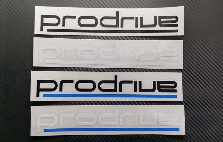 สติ๊กเกอร์ โลโก้ Prodriue งานตัดไดรคัทPVCกันน้ำ | Lazada.co.th