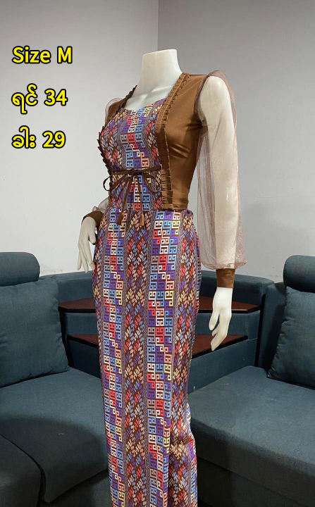 myanmar-dress-size-m-34-27-l-37-30
