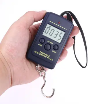 Digital Fish Hook Hanging Scale 50KG USB Rechargeable Weighting