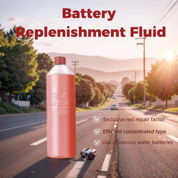 battery repair liquid Motorcycle Car battery water solve decreased