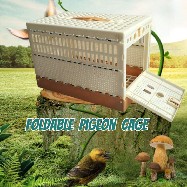 Foldable Pigeon Training Box Pigeon Cage Bird Transport Tbox Cage