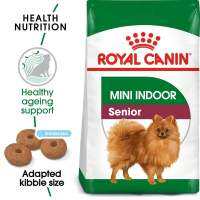 Royal Canin Mini Indoor Senior 1.5kg อาหารเม็ดสุนัขสูงวัย พันธุ์เล็ก เลี้ยงในบ้าน อายุ 8 ปีขึ้นไป (Dry Dog Food, โรยัล คานิน)