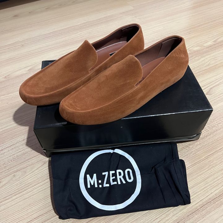 m-zero-ไม่เคยใช้งาน-ซื้อfootworkสยาม-รองเท้ายางกำมะหยี่-size-42-43-เหมือนใหม่-พร้อมกล่อง-ถุงผ้า