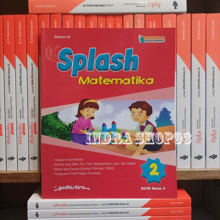 Buku Splash Matematika Kelas 2 SD/Mi Yudhistira Kurikulum Merdeka ...