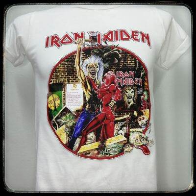 เสื้อ​วง​Iron​Maiden​ผ้า​บาง​50