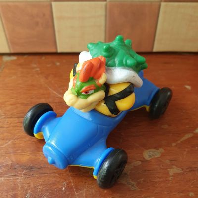 !!ของแท้ ญี่ปุ่น!! มือ2 Nintendo Mario Kart Bowser Racer Figure McDonalds Happy Meal Toy 2014