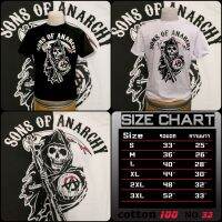 sons of anarchy เสื้อยืด cotton?