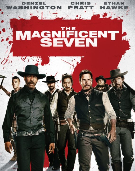 DVD 7 สิงห์แดนเสือ The Magnificent Seven : 2016 #หนังฝรั่ง - แอคชั่น (ดูพากย์ไทยได้-ซับไทยได้)