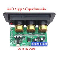 แอมป์จิ๋ว บลูทูธ 5.0 สเตอริโอ 2×20W ปรับเสียงเบสสูงและต่ำ ซับวูฟเฟอร์ บอร์ดขยาย เบสกลางแหลม