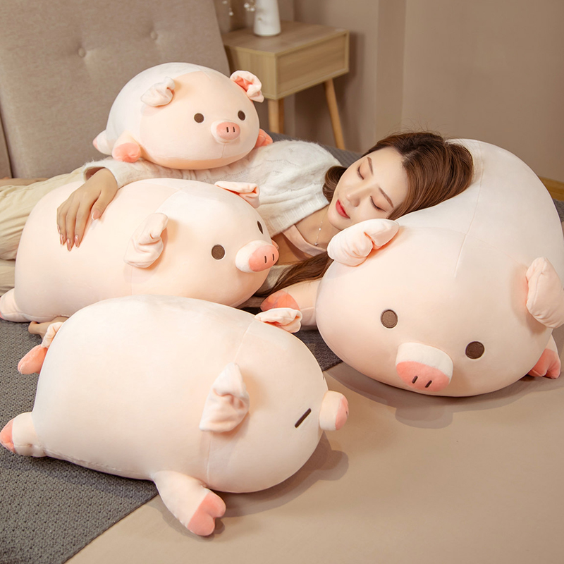 Pig Doll Cut Plush Toys Pig Ragdoll Birthday Gift Super Soft Bed Female Doll Sleeping Pillow