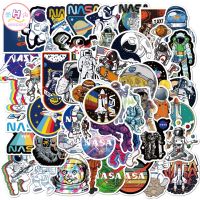 Sticker สติ๊กเกอร์ Nasa H 144 อวกาศ 50ชิ้น ตกแต่งกระเป๋าเดินทาง นาซ่า นาซา นักบินอวกาศ นักบิน NASA ยานอวกาศ จานบิน ดาว