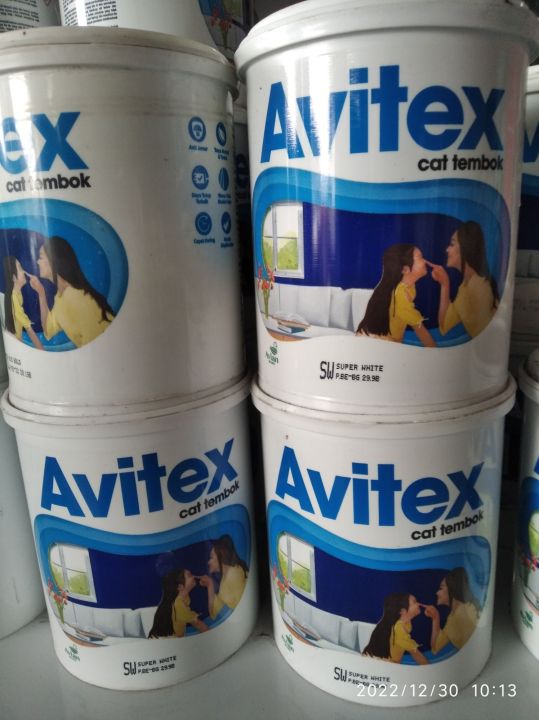 Avitex Cat Tembok Rumah Super White 1kg Lazada Indonesia 0430