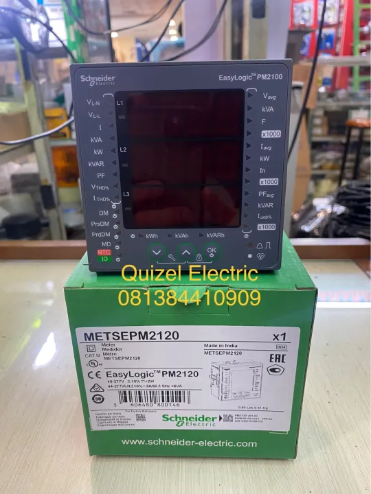 Power Meter / Power Logic METSEPM2120 PM2120 Schneider Lazada Indonesia