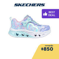 Skechers สเก็ตเชอร์ส รองเท้าเด็กผู้หญิง Girls Flutter Heart Lights Shoes - 302691N-PWAQ