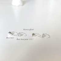 Silverist-  Basic heart ดีเทลหัวใจ รุ่นนี้น่ารักให้ลุคสดใส เงินแท้ S92.5% เหมาะกับคนแพ้ง่ายค่ะ