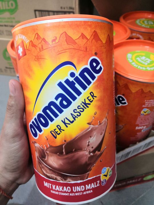 ovomaltine-โอวันตินผงสินค้านำเข้าจากสวิส-เซอร์แลนด์