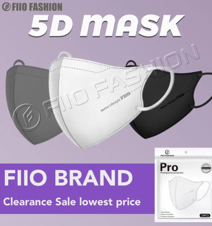 3D Face Mask Nanofiber Filter Face Mask KF94 Mask Medical Antidust