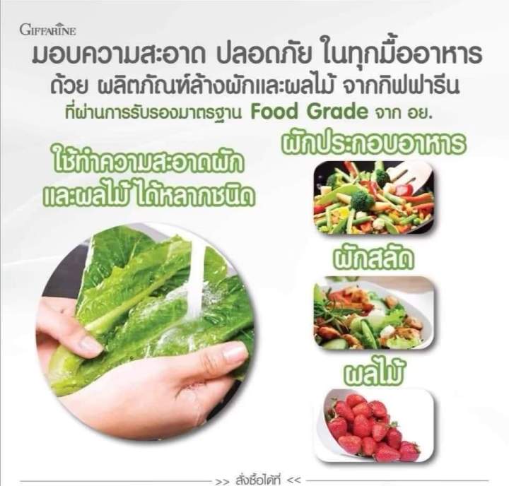 กิฟฟารีน-ผลิตภัณฑ์-ล้างผักและผลไม้-vegetable-amp-fruit-wble-มีส่วนผสมของสารทำความสะอาดที่มาจากธรรมชาติ-น้ำหนัก-500-มล