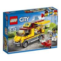 LEGO Lego City Series Food Pizza Takeaway Car 60150 Childrens Puzzle Assembled Building Block Toy Gift