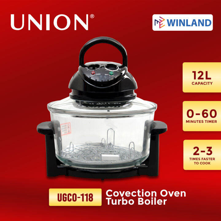 UNION by Winland 12L Multifunctional Convection Oven Turbo Broiler UGCO118 Lazada PH