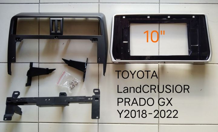 หน้ากากวิทยุ-toyota-landcrusior-prado-ปี-2018-2022-สำหรับเปลี่ยนจอ-android10