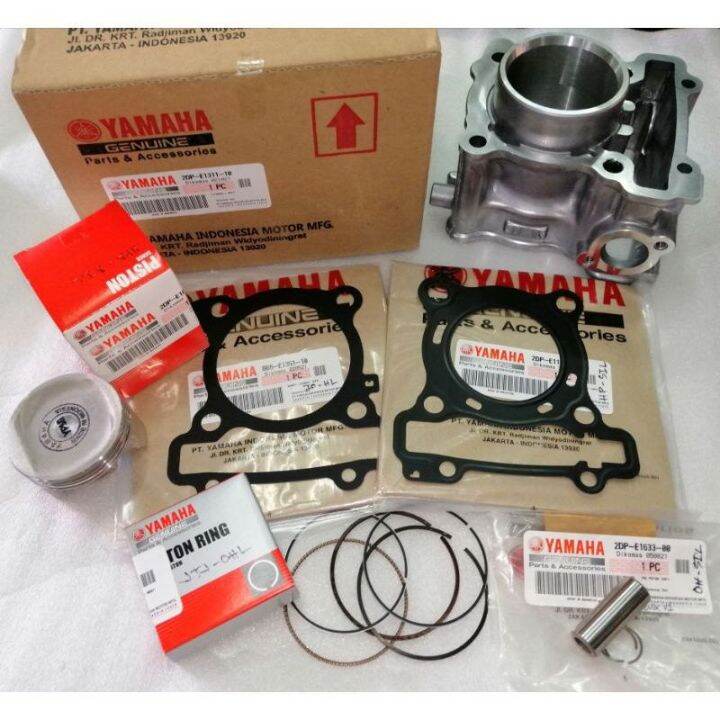 AEROX NMAX V1 V2 STOCK BLOCK BORE STANDARD STD BOREKIT PISTON RING ...