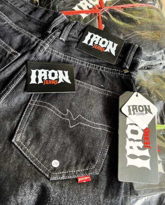 IRON JEANS แบรนด์ต้องใหม่ กำลังฮิต แถมป้ายทุกตัว🔥💯😎 Lazada.co.th