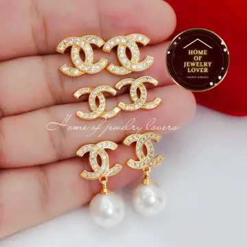 Burberry Ladies Palladium-plated Hoop Earrings 8006650 5045556384216 -  Jewelry - Jomashop