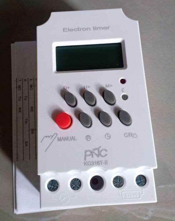 ELECTRON TIMER DIGITAL TIMER KG316TII AC24V สินค้าค้าพร้อมส่ง Lazada.co.th