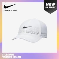 Nike Adult Unisex Dri-fit ADV ACE Visor Cap - White  ไนกี้ หมวกไวเซอร์ Dri-fit ADV ACE - สีขาว